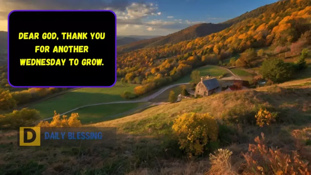 Positive Thankful Wednesday Blessings