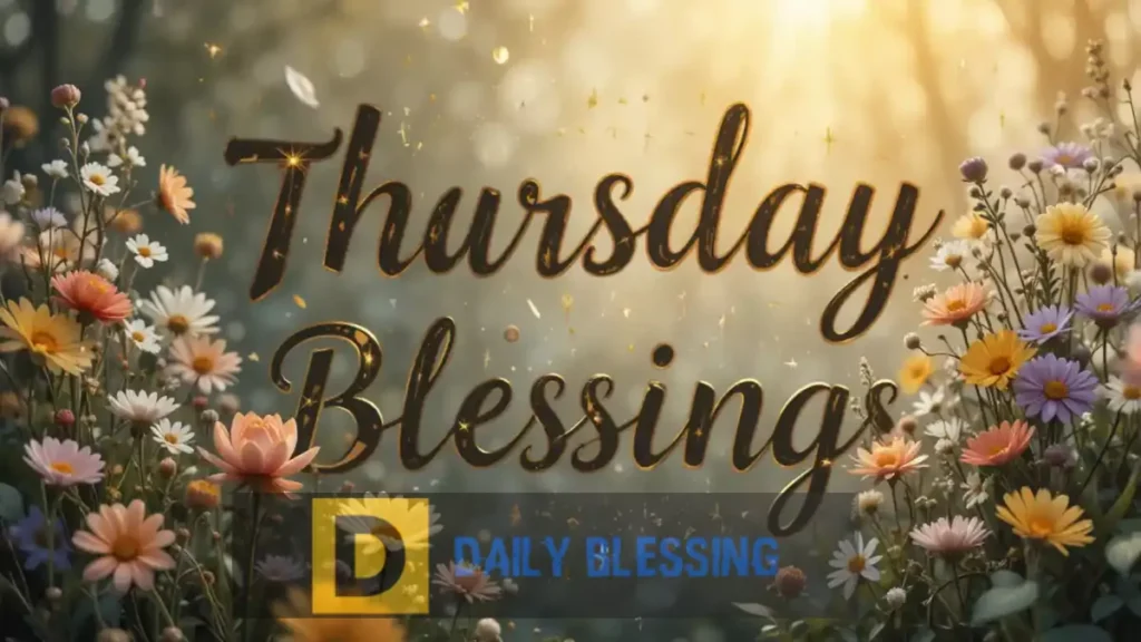 Thursday Blessings