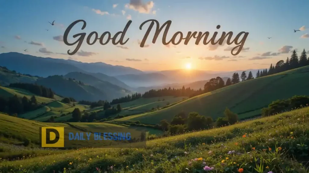 Inspirational Good Morning 