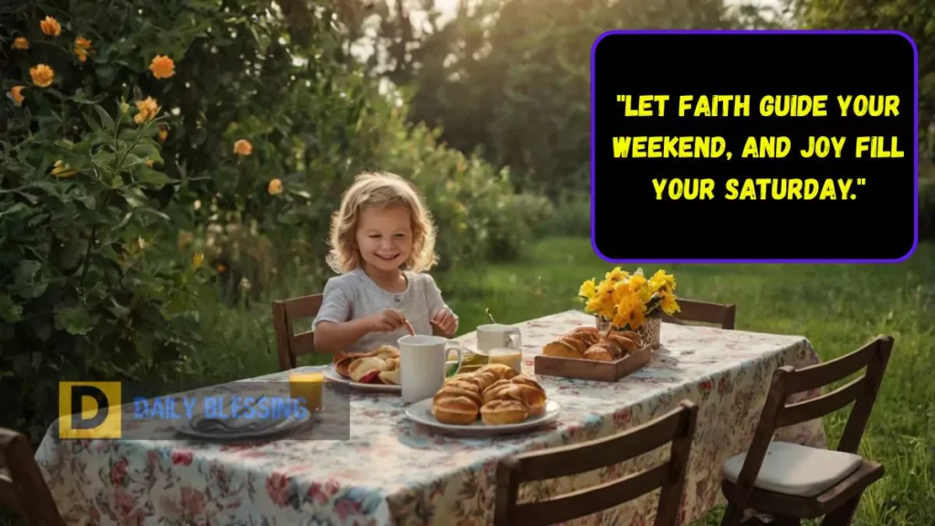 Weekend Saturday Blessings
