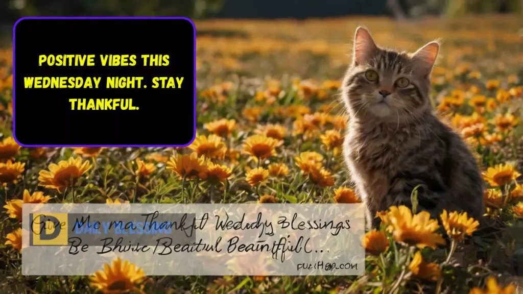 Positive Thankful Wednesday Blessings