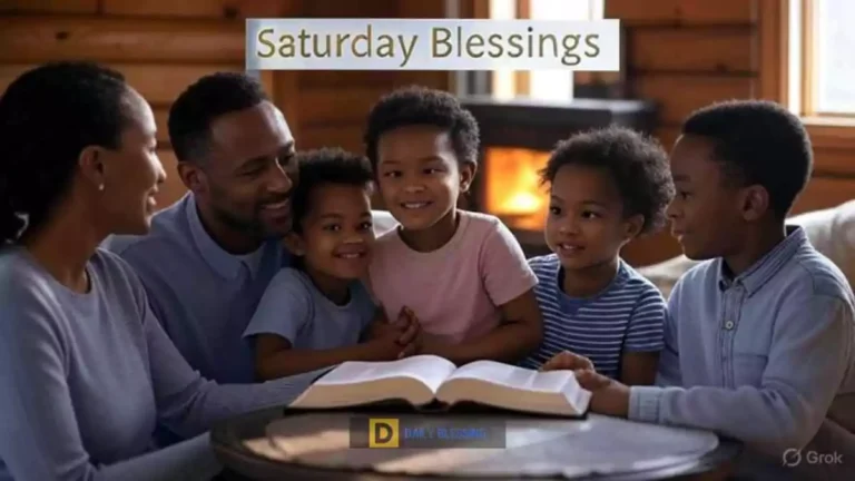 Saturday Blessings