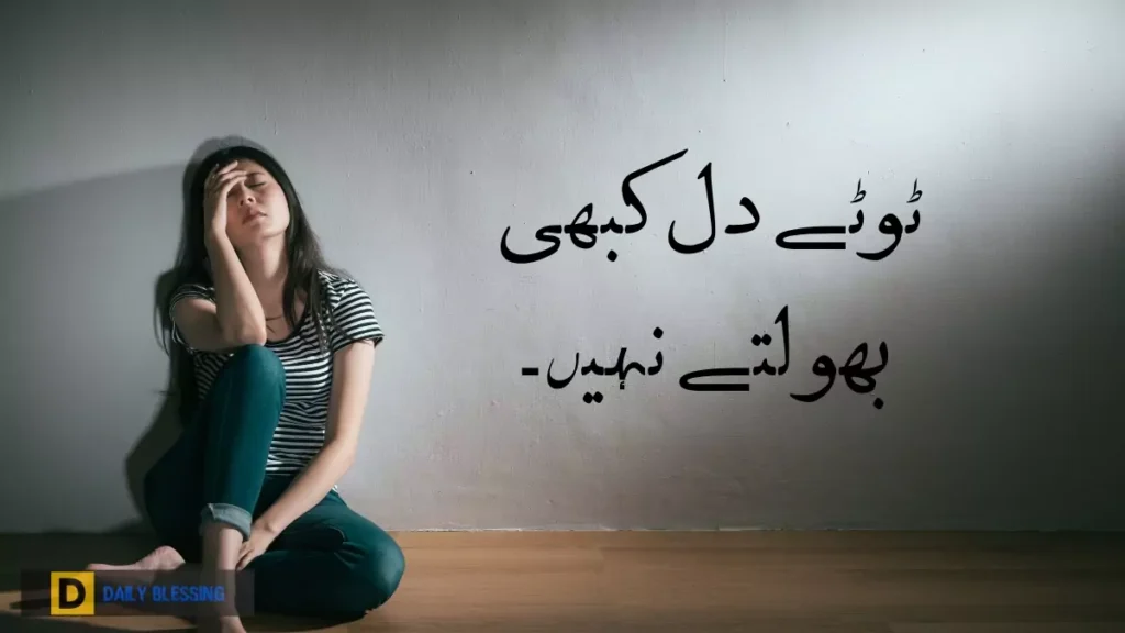 sad love quotes in urdu